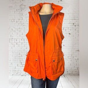 Ralph Lauren Vest with Hideaway Hood LARGE
